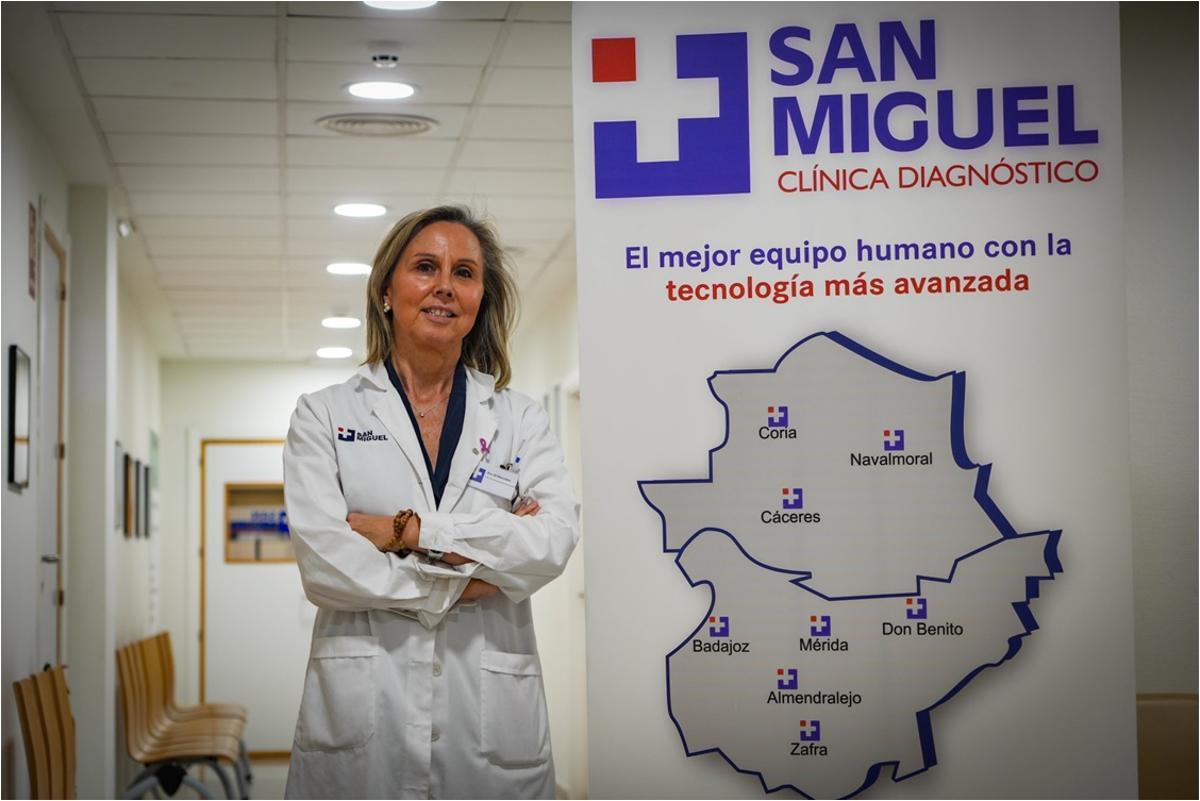 Rocío Martín Marculeta, directora médica de Clínica San Miguel.
