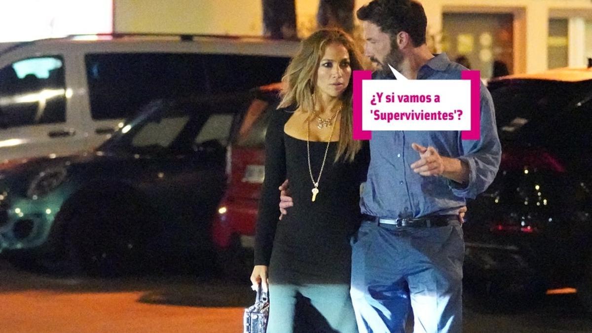 Jennifer Lopez y Ben Affleck por la calle