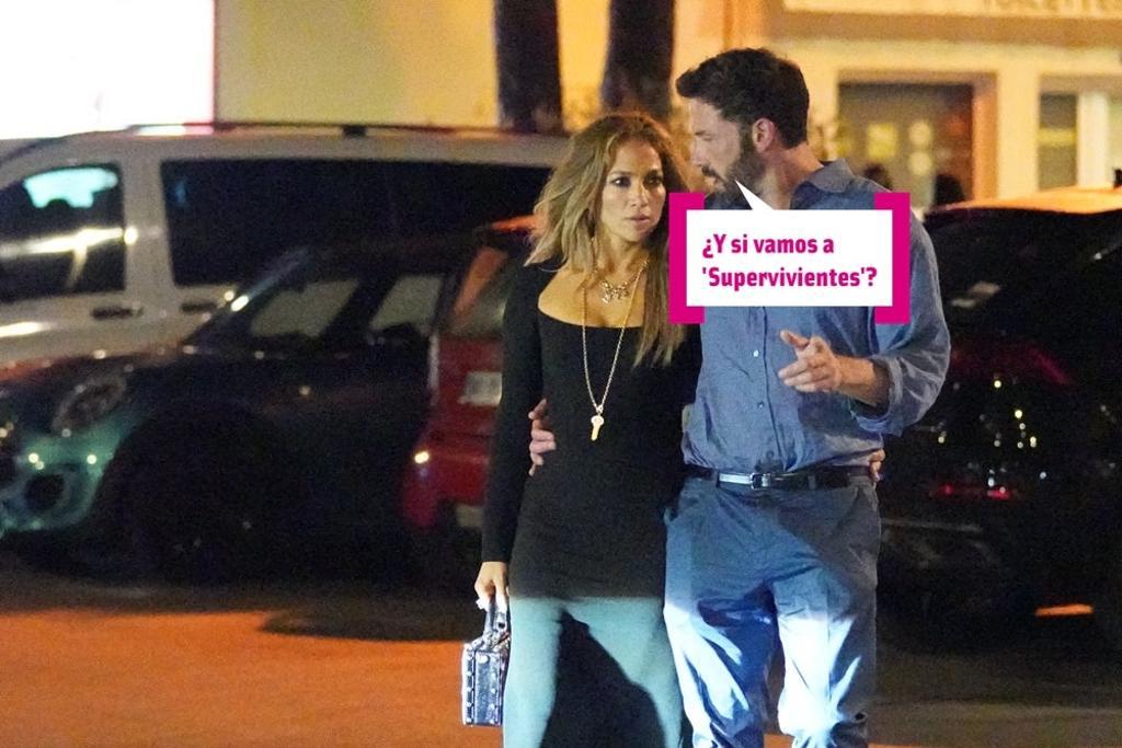 Jennifer Lopez y Ben Affleck por la calle