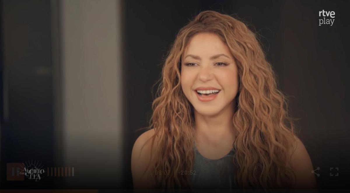 Shakira, en su entrevista con Henar