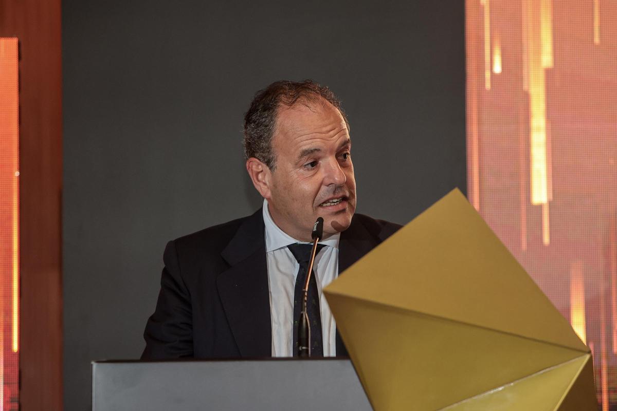 Imagen de archivo de Carlos Baño, en un acto de Facpyme.