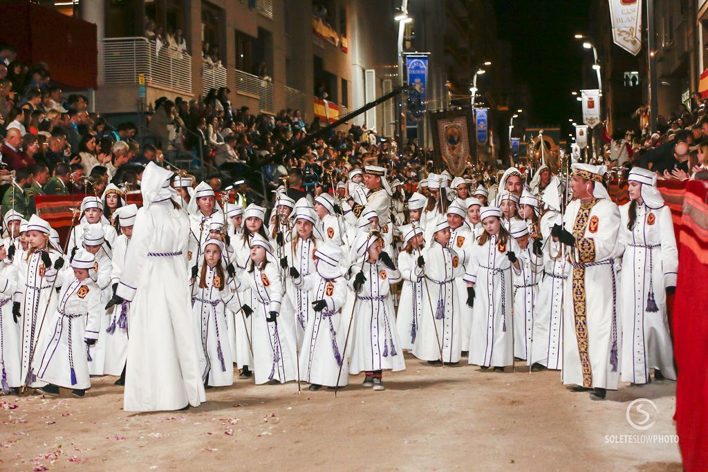 Las imágenes del Jueves Santo en Lorca