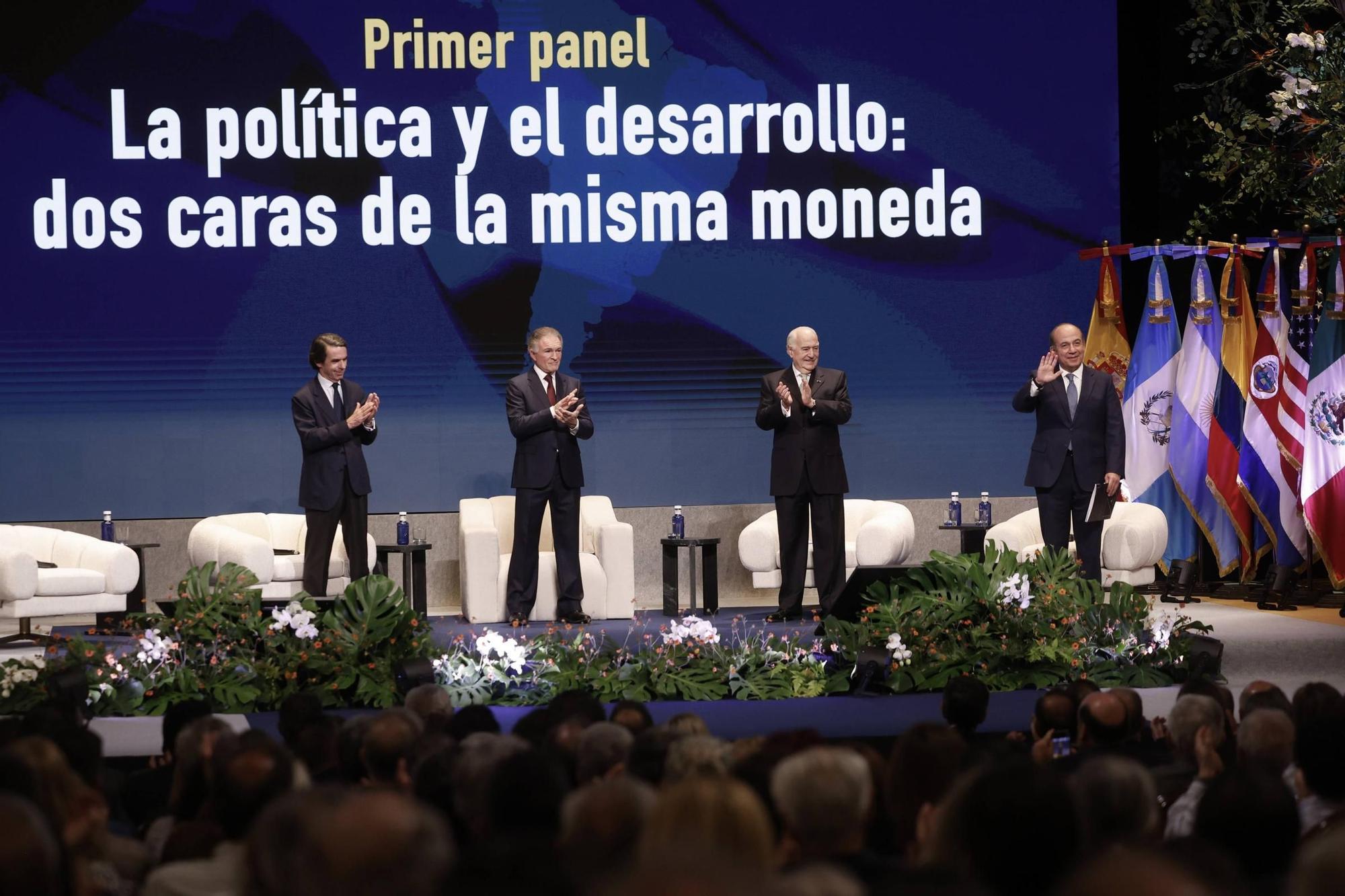 EN IMÁGENES: Cumbre de expresidentes iberoamericanos en Oviedo