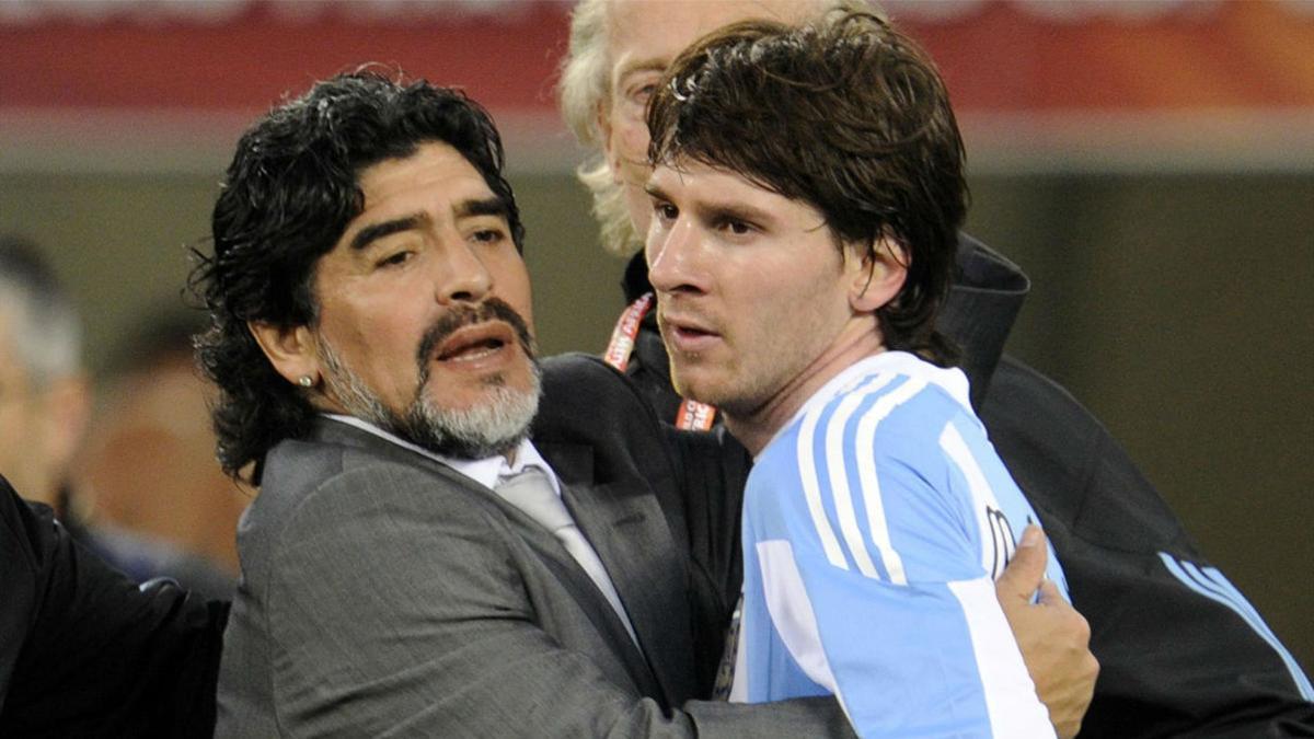 Maradona y Messi: los números de dos iconos argentinos
