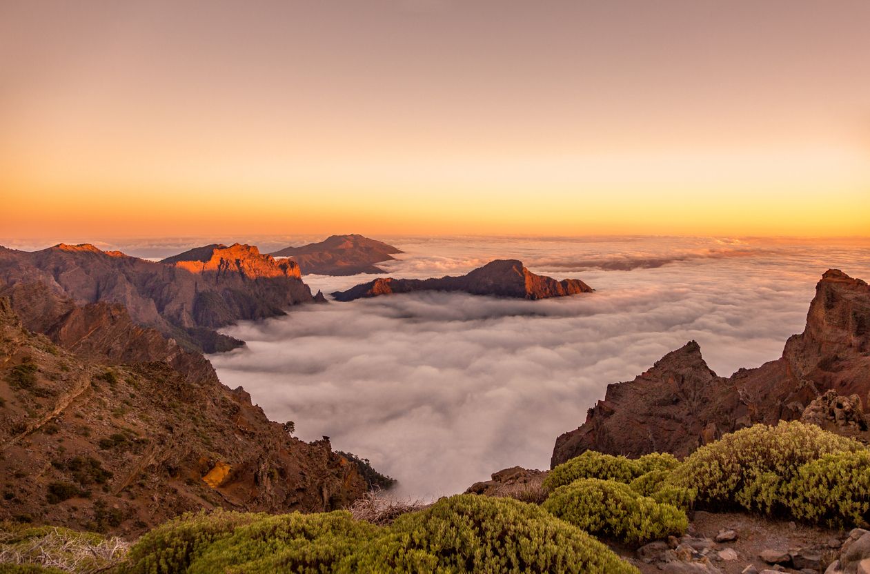 Caldera de Taburiente, La Palma, España.