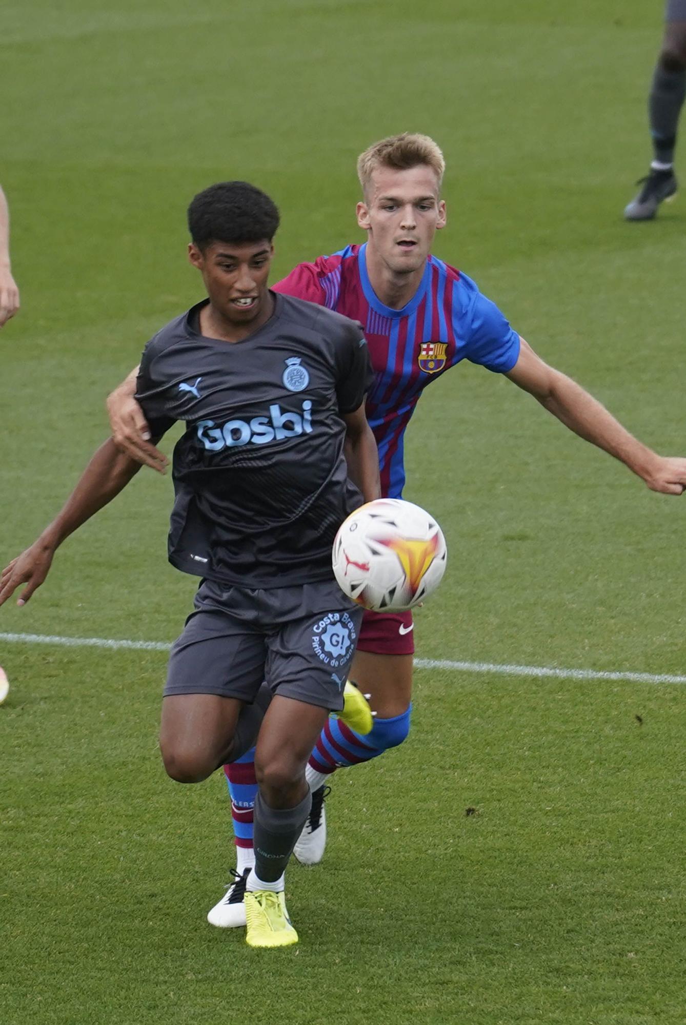 El Girona - Barça B en imatges