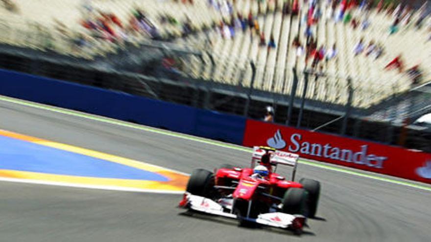 El piloto español de Ferrari, Fernado Alonso.