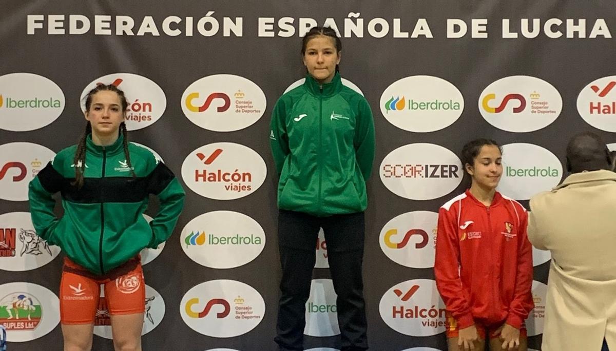Fotogalería | Los éxitos extremeños en el Campeonato de España de lucha
