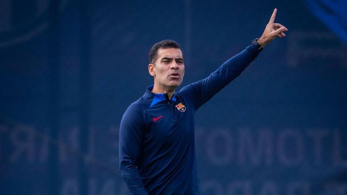 Rafa Márquez, durante un entrenamiento esta semana