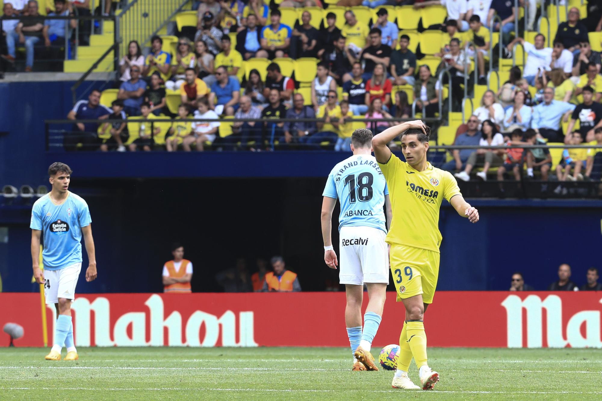 Las mejores imágenes del encuentro Villarreal - Celta