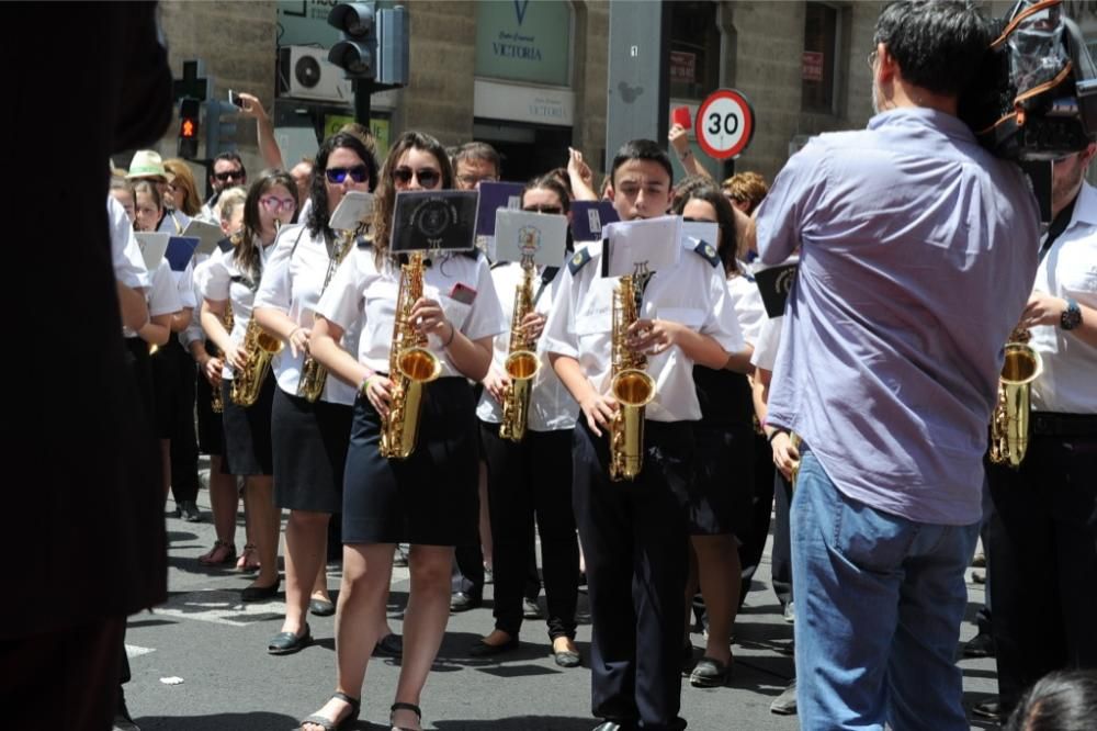 Encuentro de bandas de música en Martínez Tornel