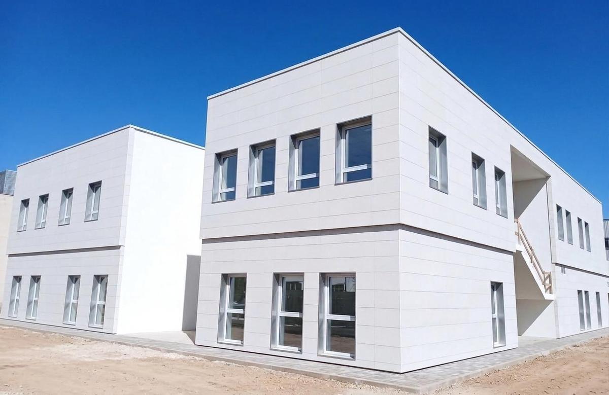 El edificio está prácticamente terminado