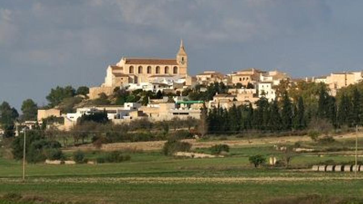 Una imagen del pueblo de Santa Margalida.