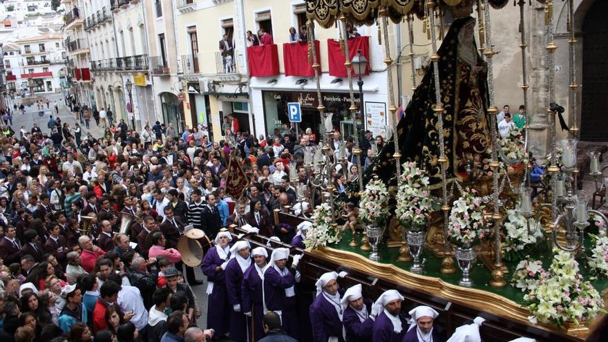 Una imagen de la Semana Santa de Antequera.