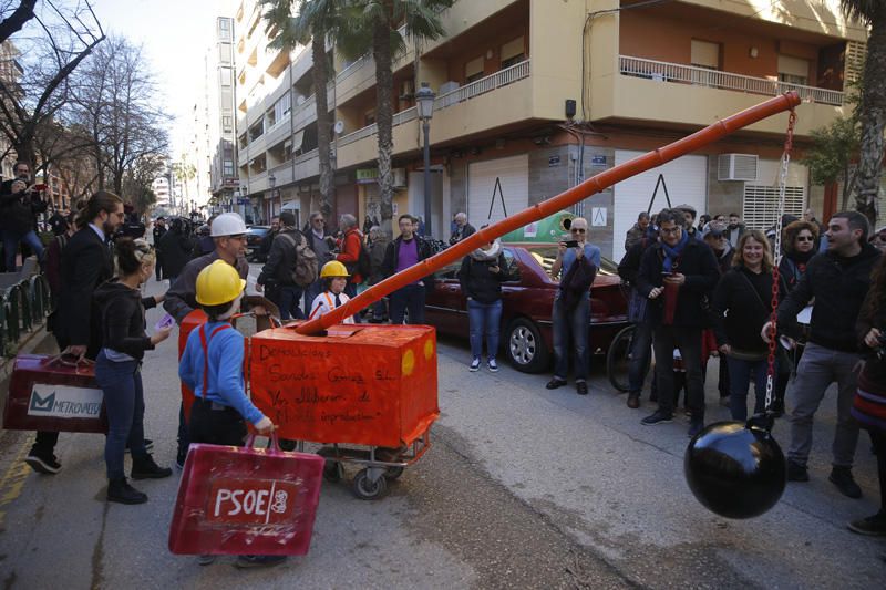 Manifestación contra el PAI de Benimaclet