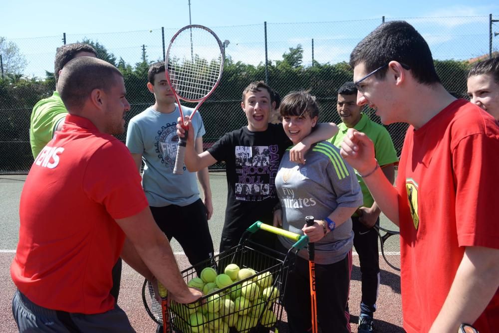 "Match ball" por la integración gracias a Rafa Nadal