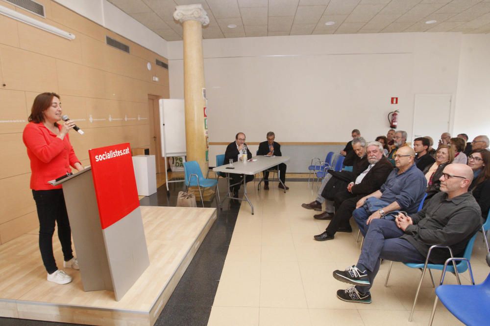 Iceta dona suport al candidat del PSC a Sarrià, Quim Rodríguez