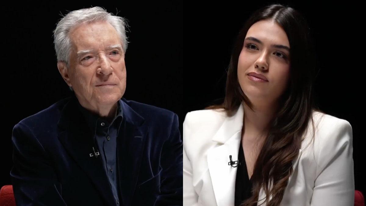 Iñaki Gabilondo y Marta.