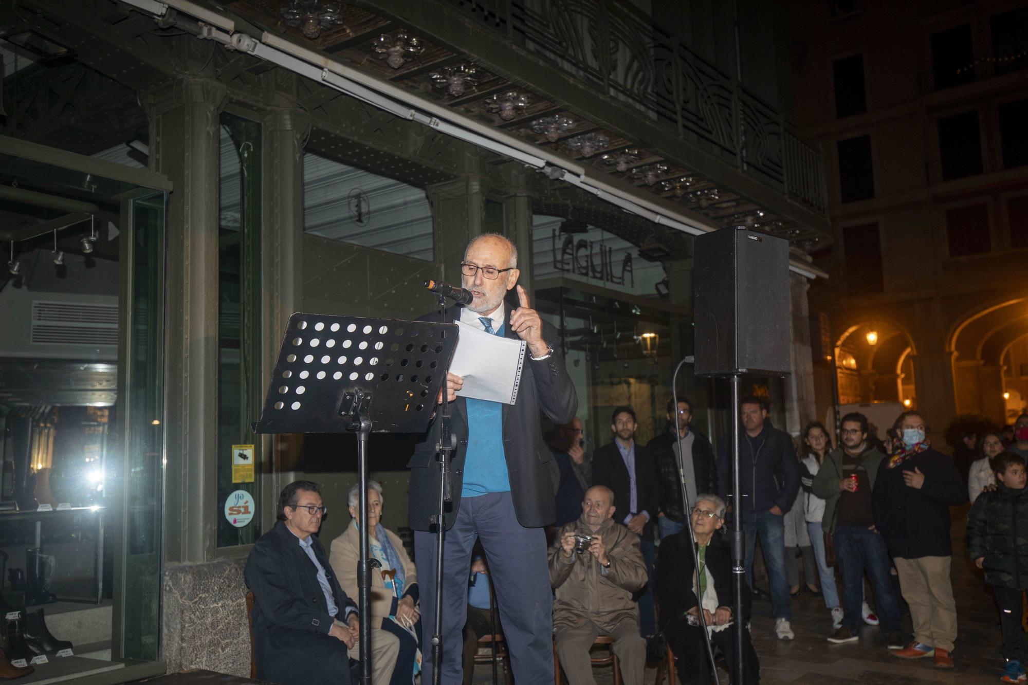 La fachada de Can Rey de Palma luce de nuevo tras la restauración para volver a los orígenes