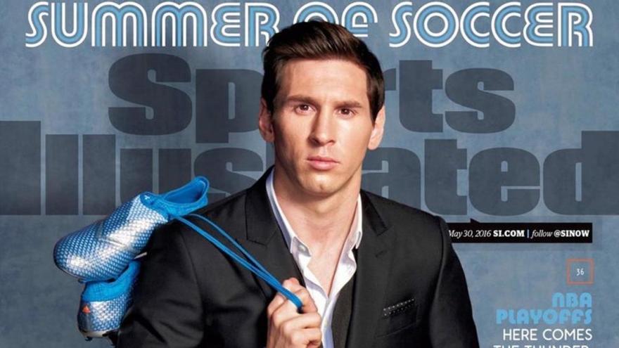 Messi, a la conquista de EEUU vía &#039;Sports Illustrated&#039;