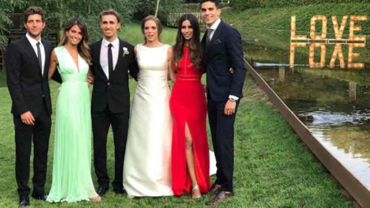 Marc Muniesa se ha casado con Sara Campeny