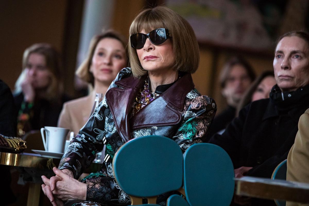 La periodista de moda Anna Wintour, organizadora de la Met Gala de Nueva York, en una foto de archivo. EFE/EPA/CHRISTOPHE PETIT TESSON. NO VENTAS ZONA EPA