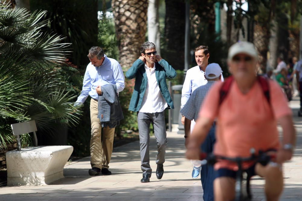 El diestro de Galapagar vio reconocida su faena del 23 de agosto de hace dos años en la feria taurina de La Malagueta en un acto en el Ayuntamiento de Málaga