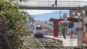 Imagen de archivo de un tren en la estación de Callosa de Segura.
