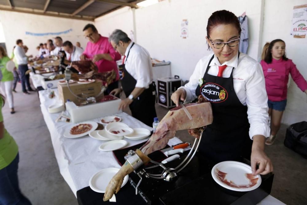 III Encuentro de Cortadores de Jamón de la AECC de Zarandona