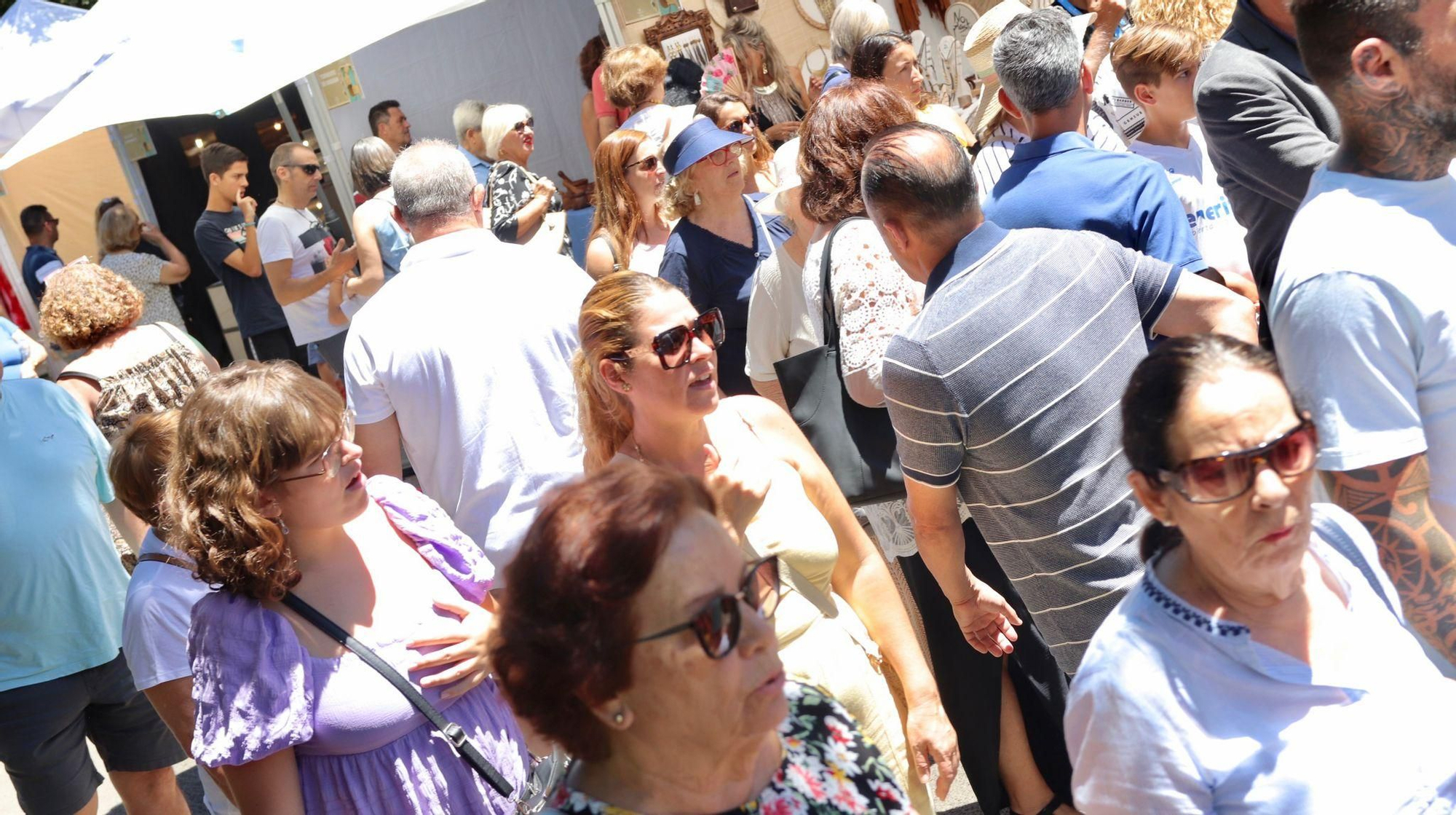 Inauguración de la exposición de flores y plantas del Parque García Sanabria