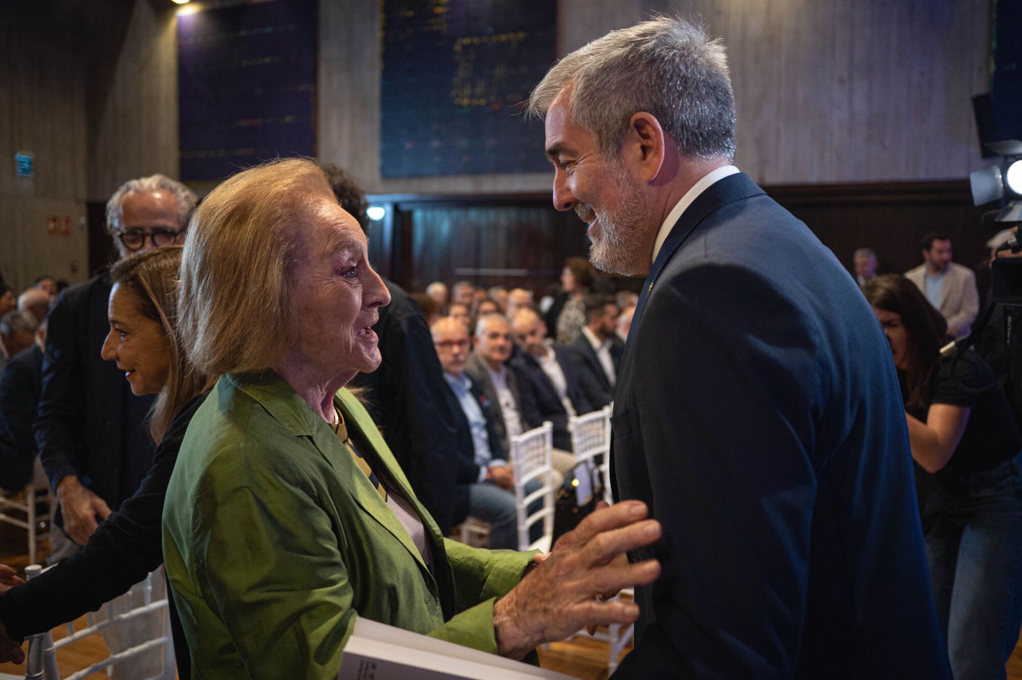 Acto de homenaje al expresidente de Canarias, Adán Martín, cuando se cumplen 15 años de su fallecimiento