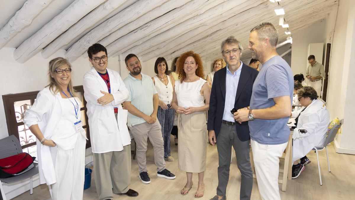 El SEF subvenciona un curso de bordado en Caravaca