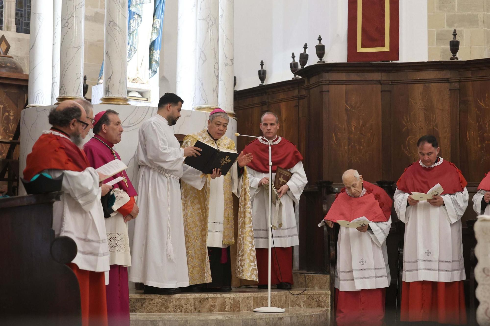 Bendición de la restauración del órgano e inauguración de las obras de reforma de la Catedral y del Museo Diocesano de Ibiza