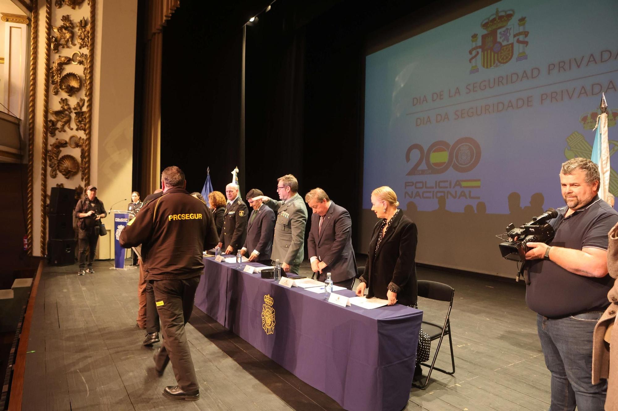 Celebración en A Coruña del Día de la Seguridad Privada