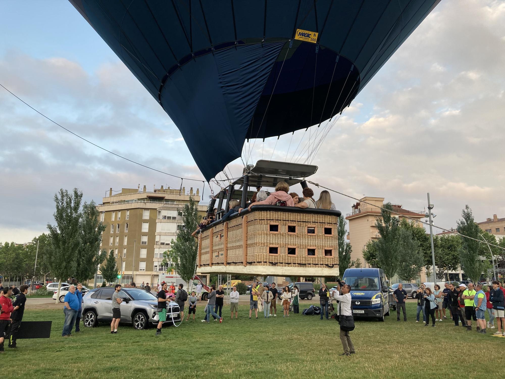 Vol inaugural de l'European Balloon Festival