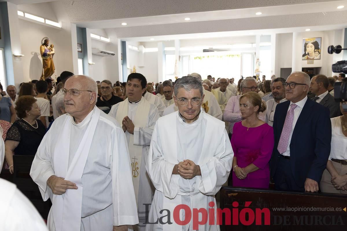 Así se ha vivido la ordenación sacerdotal de Miguel Tovar Fernández en la pedanía molinense de Torrealta