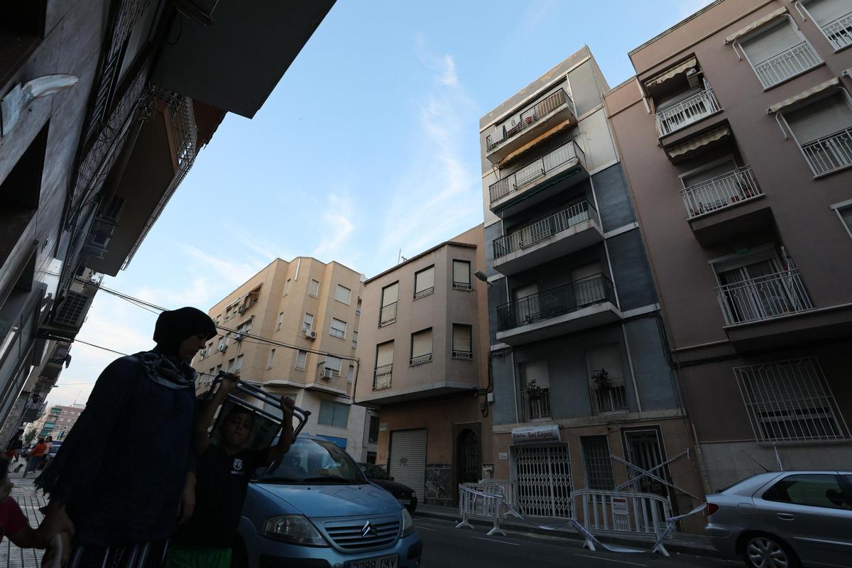 Una imagen del barrio de Carrús, en Elche.