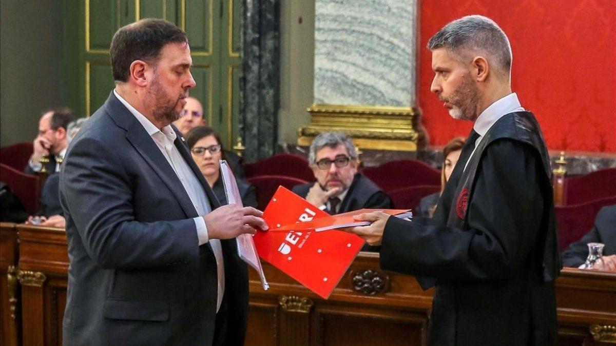 Oriol Junqueras y Andreu van der Eynde.