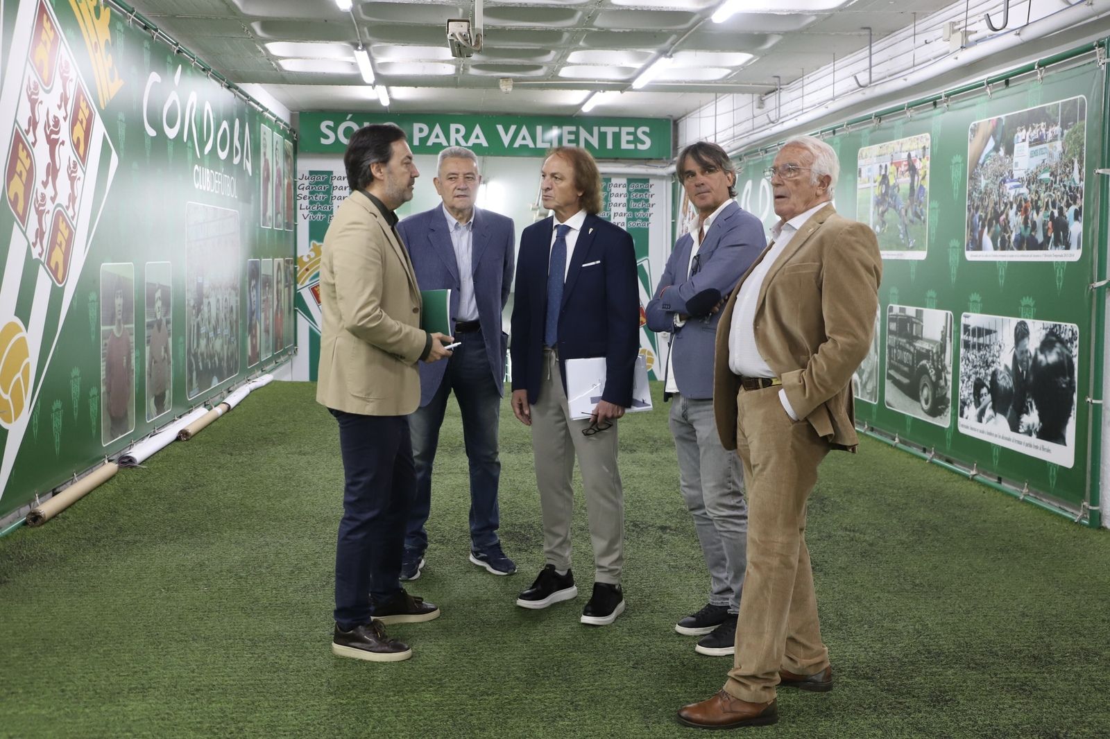 El convenio del Córdoba CF con la Asociación de Veteranos, en imágenes