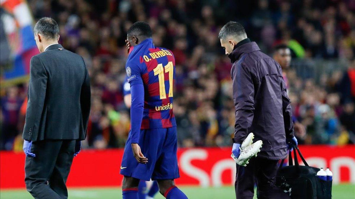 Dembélé sigue con su proceso de recuperación