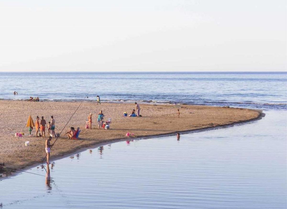 Playa de Rabdells, en Oliva.