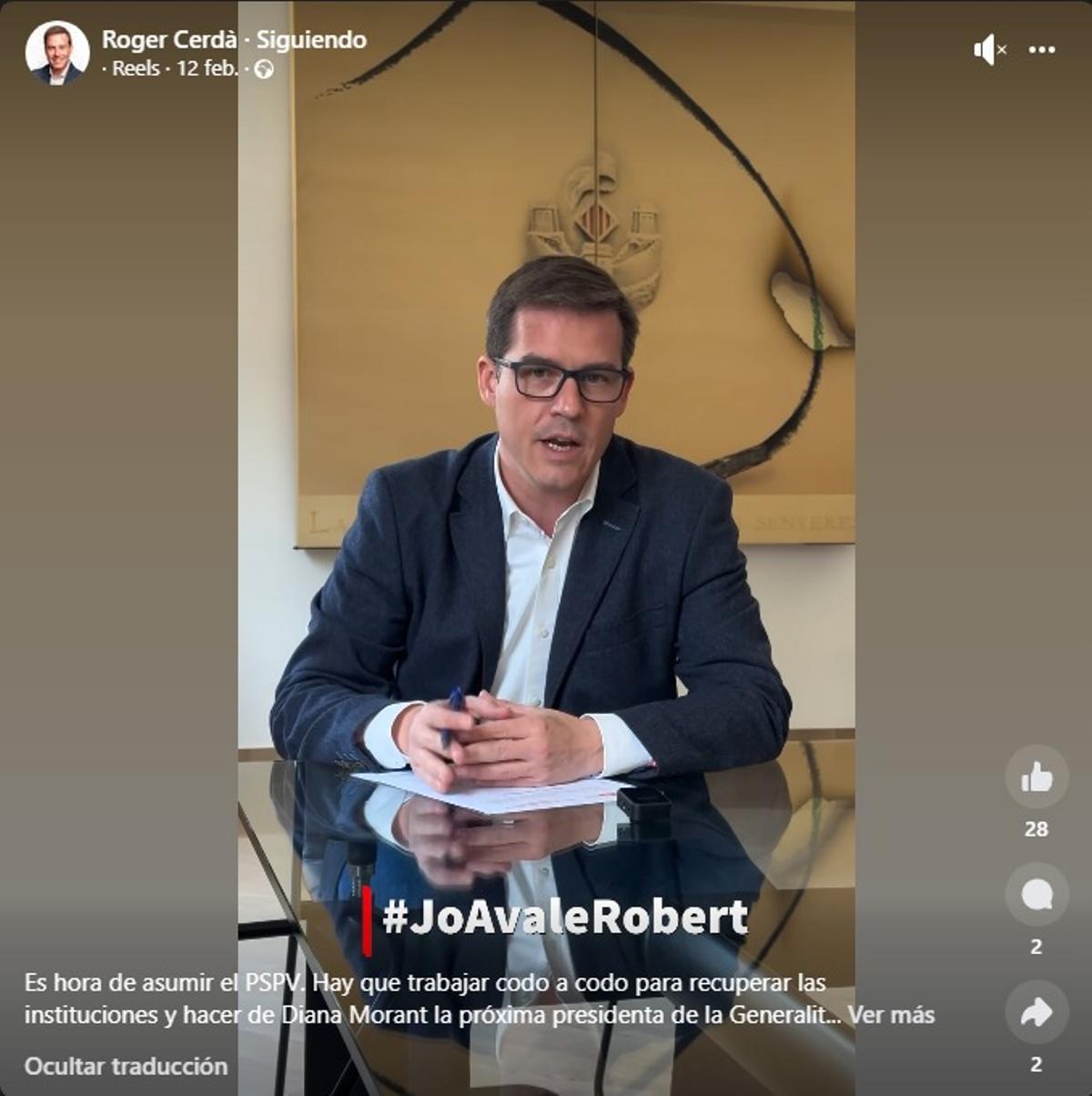Captura del vídeo aportada por el PP de Xàtiva para fundamentar sus críticas