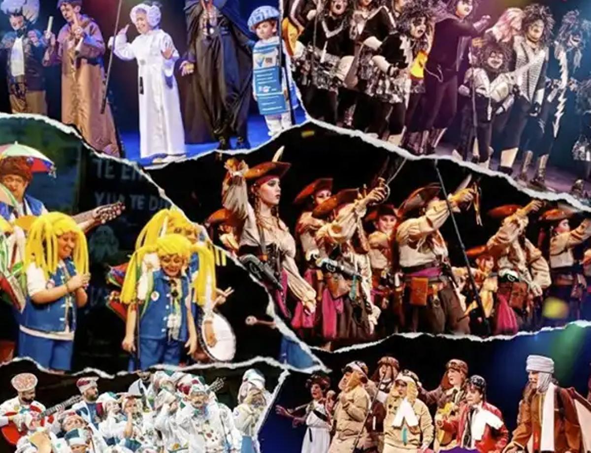 Certamen infantil y disfraces