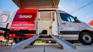 Nuevas oficinas móviles de atención ciudadana que recorrerán 200 municipios de Catalunya