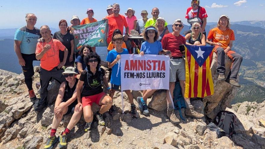 El CECB puja al Pollegó Superior del Pedraforca | Arxiu particular