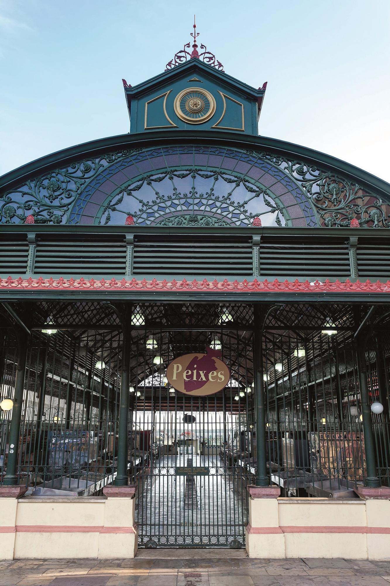 Mercado municipal Adolpho Lisboa.
