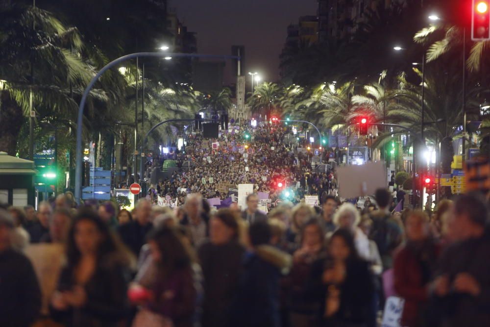 Manifestación del 8M en Alicante