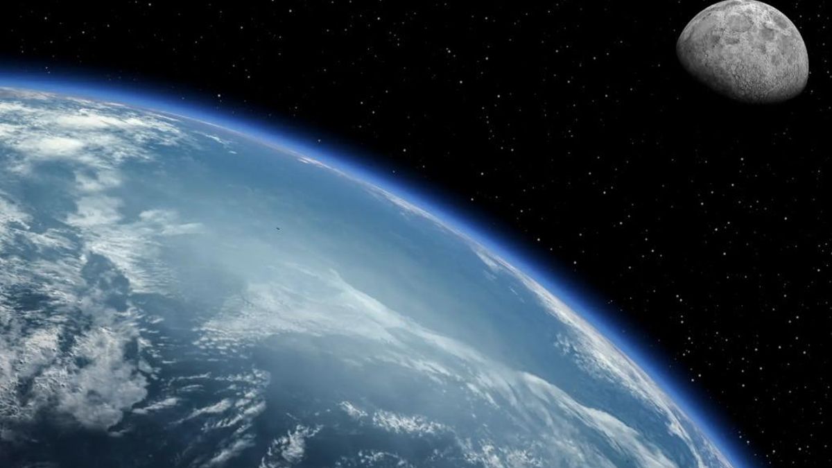 La Tierra y la Luna.