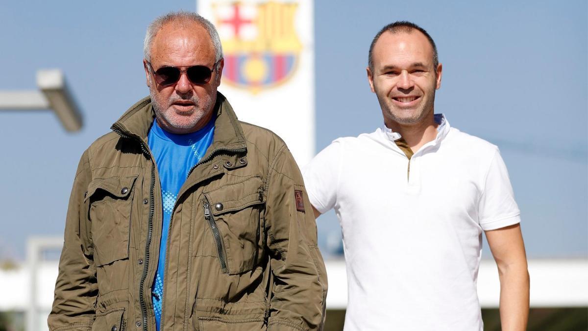José Antonio y Andrés Iniesta