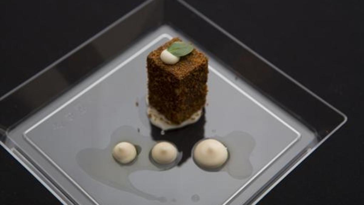 Turrón de 'botifarró', colmenilla y 'foie'3 Mey Hoffman (Hoffman)